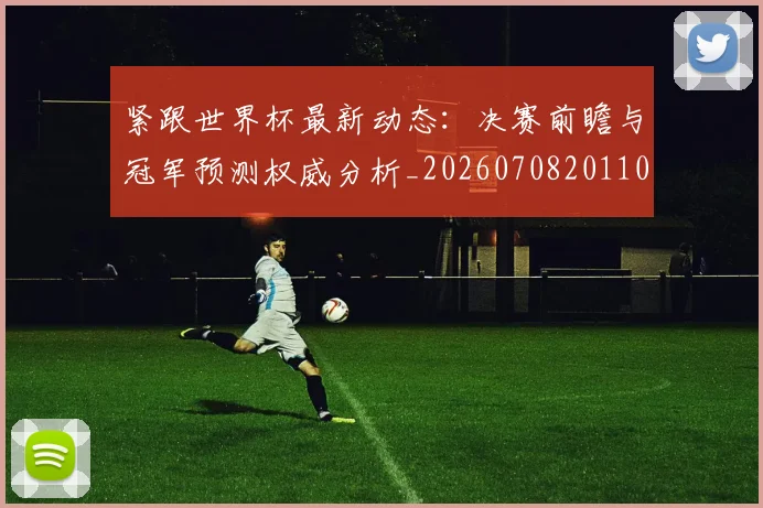 紧跟世界杯最新动态：决赛前瞻与冠军预测权威分析_20260708201105_20260803142318